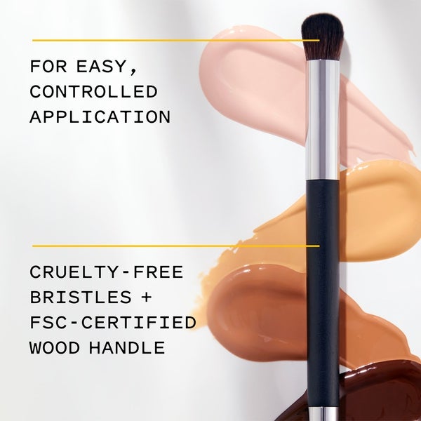 For Easy Controlled Concealer Application, with Cruelty-Free Bristles